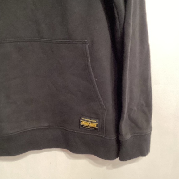 Can-Am Black Hoodie with White Logo - Picture 2 of 5